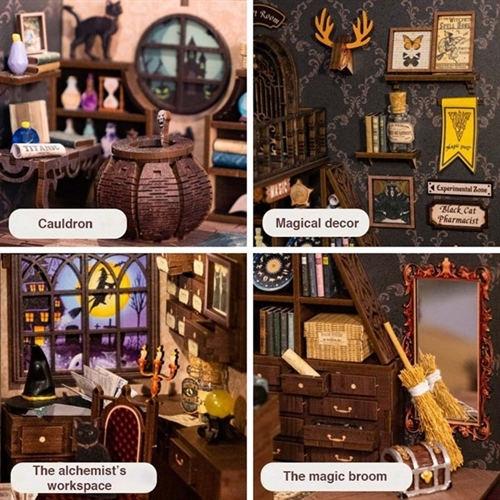 Book Nook - Magic Pharmacist - 3D Puslespil